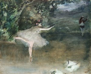 Les Pointes, c.1877-78 - Edgar Degas