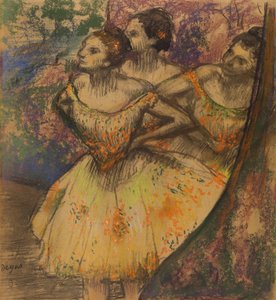 Les Trois Danseuses, c.1896-1905 - Edgar Degas