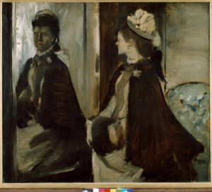 Madame Jeantaud au miroir - Edgar Degas