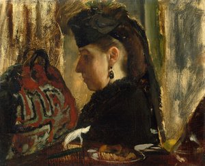 Mademoiselle Marie Dihau 1843-1935, 1867-68 - Edgar Degas