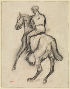 Homme à cheval, vers 1888 - Edgar Degas
