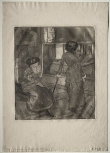 Mary Cassatt au Louvre : La galerie étrusque - Edgar Degas