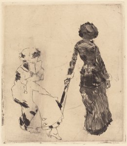 Mary Cassatt au Louvre : La Galerie étrusque - Edgar Degas