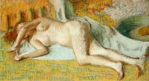 Après le bain - Edgar Degas