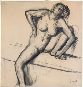 Nu, fin des années 1890 - Edgar Degas
