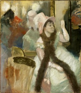 Portrait après un bal costumé - Edgar Degas
