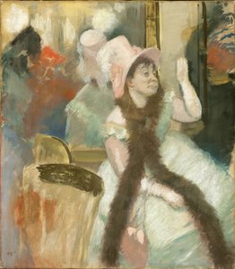 Portrait après un bal costumé de Madame Dietz-Monnin, 1879 - Edgar Degas