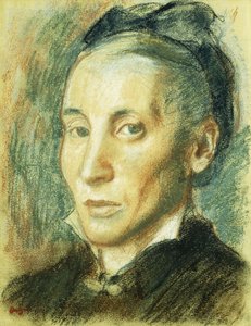 Portrait de Femme, 1881-85 - Edgar Degas