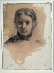 Portrait de Giovanna Bellelli (étude pour « La famille Bellelli ») - Edgar Degas