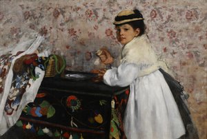Portrait de Mlle. Hortense Valpinçon, c.1871 - Edgar Degas