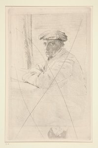 Portrait du graveur Joseph Tourny - Edgar Degas