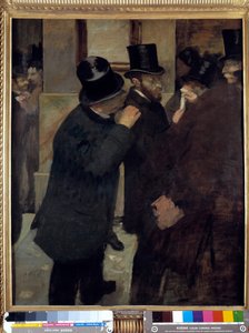 Portraits à la Bourse - Edgar Degas