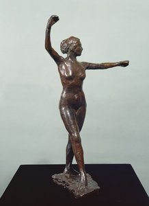 Préparation pour la danse, pied droit devant