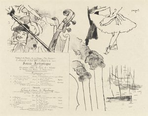 Programme de la Soirée des anciens élèves du Lycée de Nantes, 18
