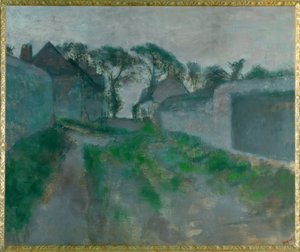Rue de village Saint-Valery-sur-Somme - Edgar Degas