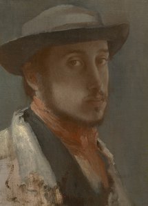 Autoportrait, vers 1857-58 - Edgar Degas