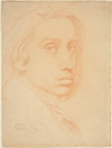 Autoportrait, vers 1855 - Edgar Degas