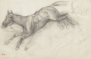 Étude pour "Scène de la course d