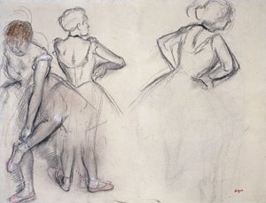 Étude de danseuses - Edgar Degas