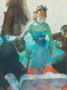 Danseuse dans la loge - Edgar Degas