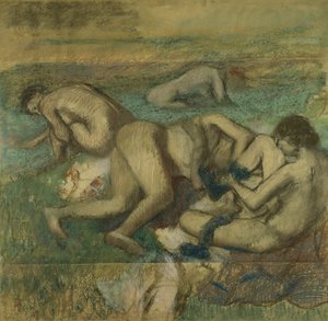 Les Baigneurs, 1885-95 - Edgar Degas