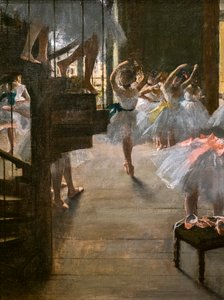 La Classe de danse (détail)