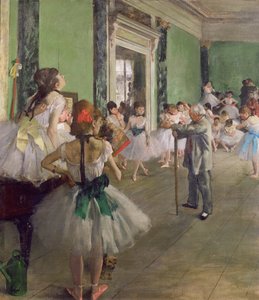 La Classe de danse, c.1873-76