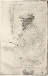 Le graveur Joseph Tourny, 1857 - Edgar Degas