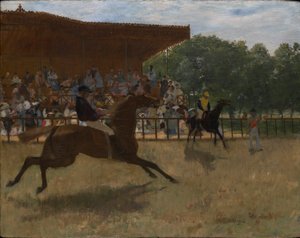 Le Faux Départ - Edgar Degas
