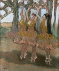 La danse grecque, c.1881 - Edgar Degas