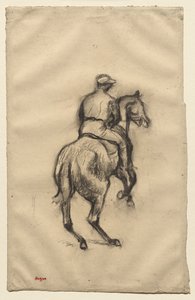 Le jockey, vers 1885-1900 - Edgar Degas