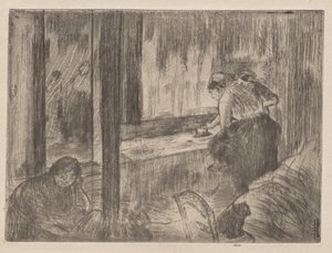 Les Blanchisseuses - Edgar Degas