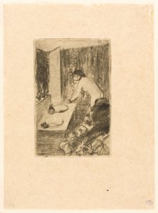 La Petite Salle de Bain - Edgar Degas