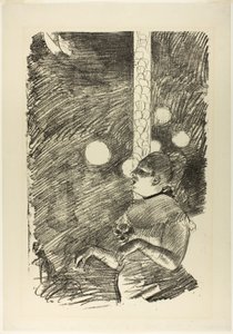 Le chant du chien - Edgar Degas