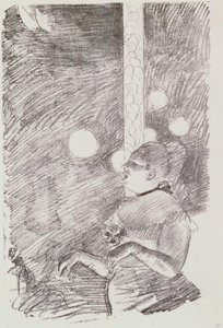 Le chant du chien, 1876-77 - Edgar Degas