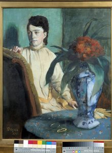 La Femme à la Potiche Peinture d