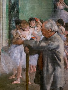La classe de danse (détail) - Edgar Degas