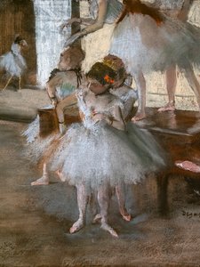 La leçon de danse (détail)