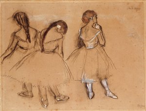 Trois Danseurs - Edgar Degas