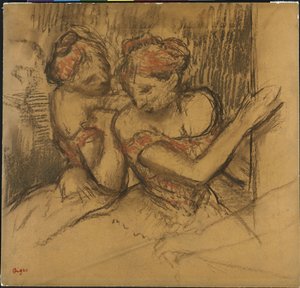 Deux danseurs - Edgar Degas