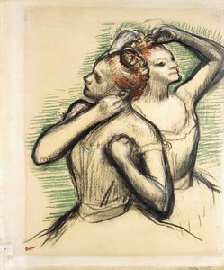 Deux danseuses, vers 1897 - Edgar Degas
