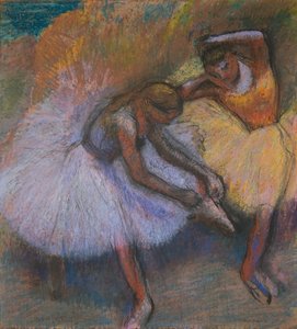 Deux danseuses, vers 1898 (pastel sur papier) - Edgar Degas