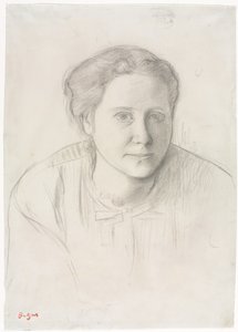 Victoria Dubourg, vers 1866 - Edgar Degas