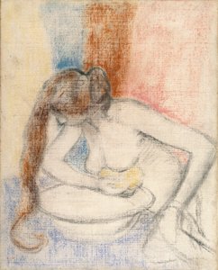 Femme se baignant, c.1897