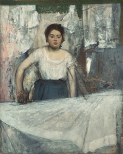 Femme Repassant - Edgar Degas