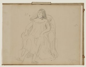 Femme assise