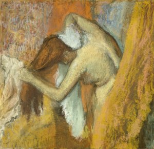 Femme à sa toilette