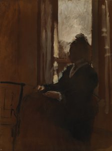 Femme à une fenêtre, vers 1871-2 - Edgar Degas