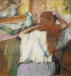 Femme à sa toilette - Edgar Degas