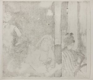 Femmes devant un café, soir - Edgar Degas